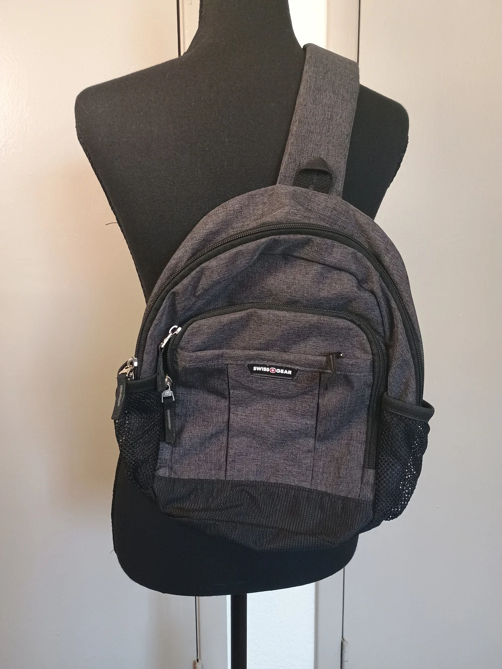SwissGear Backpack in Black & Gray